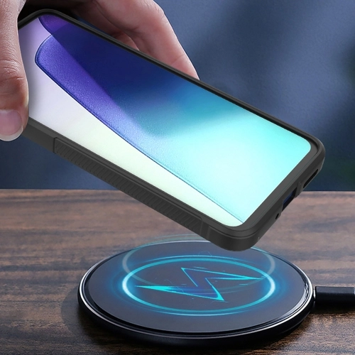 Xiaomi Redmi 14C 4G Kılıf Esnek TPU Oyuklu Arka Yüzey Tasarımlı Zore Etnik Silikon Kapak - Lacivert