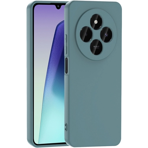 Xiaomi Redmi 14C 4G Kılıf İçi Kadife Mat Mara Lansman Silikon Kapak - Lacivert