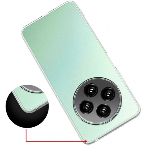 Xiaomi Redmi 14C 4G Kılıf Kamera Korumalı Esnek Silikon Kapak - Şeffaf