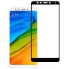 Xiaomi Redmi 5 Plus Kırılmaz Cam Tam Kapatan Kenarları Kırılmaya Dayanıklı Cam Ekran Koruyucu - Siyah