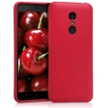 Xiaomi Redmi 5 Plus Kılıf İnce Soft Mat Renkli Esnek Silikon Kapak - Kırmızı