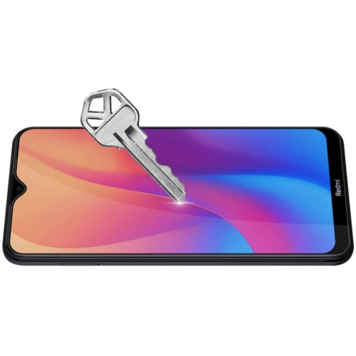Xiaomi Redmi 8 Ekran Koruyucu Fiber Tam Kaplayan Nano - Siyah