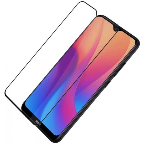 Xiaomi Redmi 8 Ekran Koruyucu Fiber Tam Kaplayan Nano - Siyah