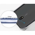 Xiaomi Redmi 8A Kılıf Silikon Köşe Korumalı Airbag Darbe Emici Kapak - Şeffaf