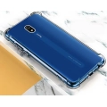 Xiaomi Redmi 8A Kılıf Silikon Köşe Korumalı Airbag Darbe Emici Kapak - Şeffaf