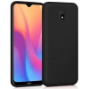 Xiaomi Redmi 8A Kılıf İnce Soft Mat Renkli Esnek Silikon Kapak - Siyah