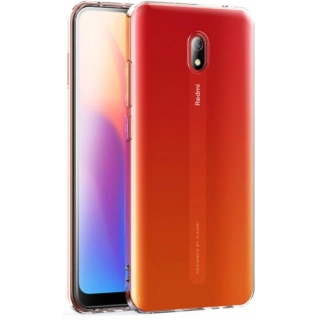 Xiaomi Redmi 8A Kılıf Kamera Korumalı Esnek Silikon Kapak - Şeffaf