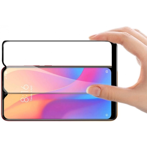Xiaomi Redmi 8A Kırılmaz Cam Tam Kapatan Kenarları Kırılmaya Dayanıklı Cam Ekran Koruyucu - Siyah