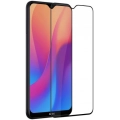 Xiaomi Redmi 8A Kırılmaz Cam Tam Kapatan Kenarları Kırılmaya Dayanıklı Cam Ekran Koruyucu - Siyah
