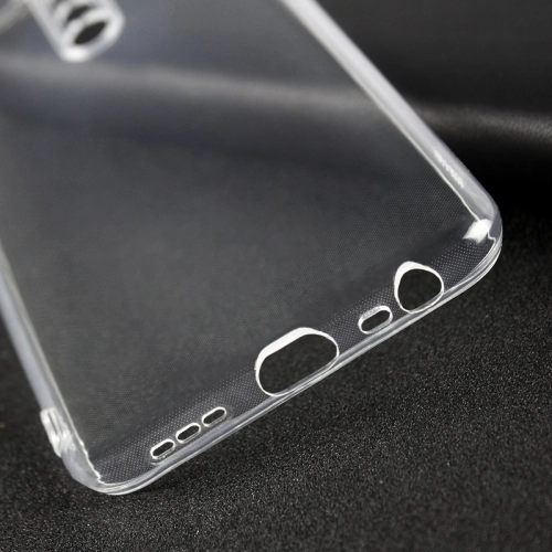 Xiaomi Redmi 9 Kılıf Kamera Korumalı Esnek Silikon Kapak - Şeffaf