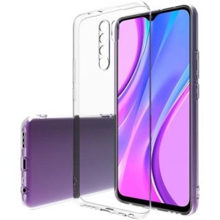 Xiaomi Redmi 9 Kılıf Kamera Korumalı Esnek Silikon Kapak - Şeffaf