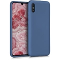 Xiaomi Redmi 9A Kılıf İnce Soft Mat Renkli Esnek Silikon Kapak - Lacivert