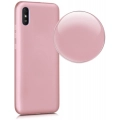 Xiaomi Redmi 9A Kılıf İnce Soft Mat Renkli Esnek Silikon Kapak - Mürdüm