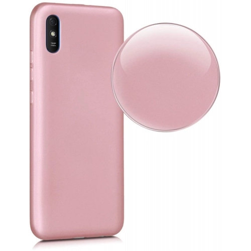 Xiaomi Redmi 9A Kılıf İnce Soft Mat Renkli Esnek Silikon Kapak - Siyah