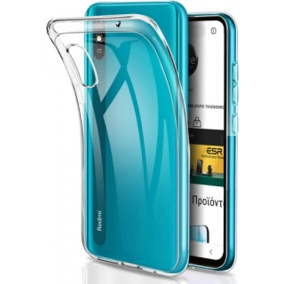 Xiaomi Redmi 9A Kılıf Kamera Korumalı Esnek Silikon Kapak - Şeffaf