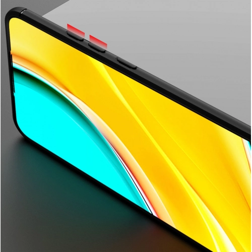 Xiaomi Redmi 9C Kılıf Renkli Silikon Yüzüklü Standlı Auto Focus Ravel Kapak - Siyah