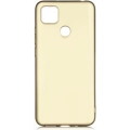 Xiaomi Redmi 9C Kılıf İnce Soft Mat Renkli Esnek Silikon Kapak - Gold