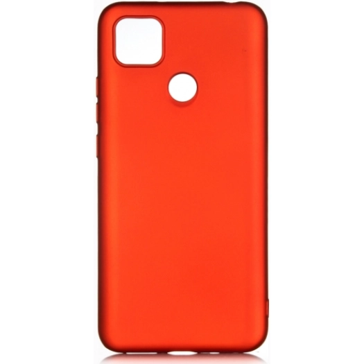 Xiaomi Redmi 9C Kılıf İnce Soft Mat Renkli Esnek Silikon Kapak - Kırmızı