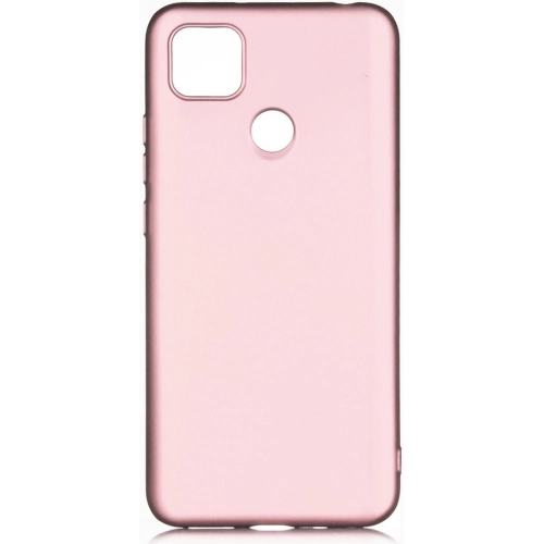 Xiaomi Redmi 9C Kılıf İnce Soft Mat Renkli Esnek Silikon Kapak - Rose Gold