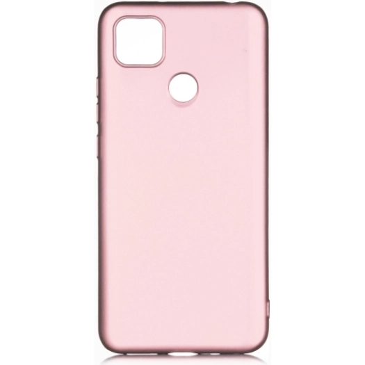 Xiaomi Redmi 9C Kılıf İnce Soft Mat Renkli Esnek Silikon Kapak - Rose Gold