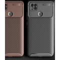 Xiaomi Redmi 9C Kılıf Silikon Parmak İzi Bırakmayan Karbon Soft Negro Kapak - Siyah