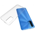 Xiaomi Redmi 9T Kılıf Kamera Korumalı Esnek Silikon Kapak - Şeffaf