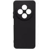 Xiaomi Redmi A4 Kılıf Silikon Mat Esnek Kamera Korumalı Biye Kapak - Siyah