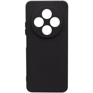 Xiaomi Redmi A4 Kılıf Silikon Mat Esnek Kamera Korumalı Biye Kapak - Siyah