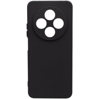 Xiaomi Redmi A4 Kılıf Silikon Mat Esnek Kamera Korumalı Biye Kapak - Siyah