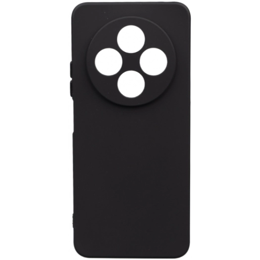 Xiaomi Redmi A4 Kılıf Silikon Mat Esnek Kamera Korumalı Biye Kapak - Siyah