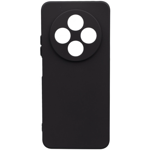 Xiaomi Redmi A4 Kılıf Silikon Mat Esnek Kamera Korumalı Biye Kapak - Siyah