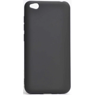 Xiaomi Redmi Go Kılıf İnce Soft Mat Renkli Esnek Silikon Kapak - Siyah