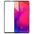 Xiaomi Redmi K20 Kırılmaz Cam Tam Kapatan Kenarları Kırılmaya Dayanıklı Cam Ekran Koruyucu - Siyah
