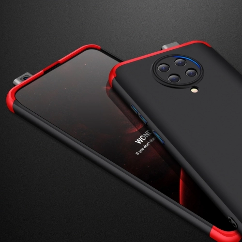 Xiaomi Redmi K30 Pro Kılıf 3 Parçalı 360 Tam Korumalı Rubber AYS Kapak - Mavi