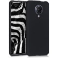 Xiaomi Redmi K30 Pro Kılıf İnce Soft Mat Renkli Esnek Silikon Kapak - Siyah