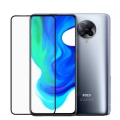 Xiaomi Redmi K30 Pro Kırılmaz Cam Tam Kapatan Kenarları Kırılmaya Dayanıklı Cam Ekran Koruyucu - Siyah