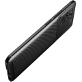 Xiaomi Redmi Note 10 Kılıf Silikon Parmak İzi Bırakmayan Karbon Soft Negro Kapak - Siyah