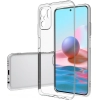 Xiaomi Redmi Note 10 Kılıf Kamera Korumalı Esnek Silikon Kapak - Şeffaf