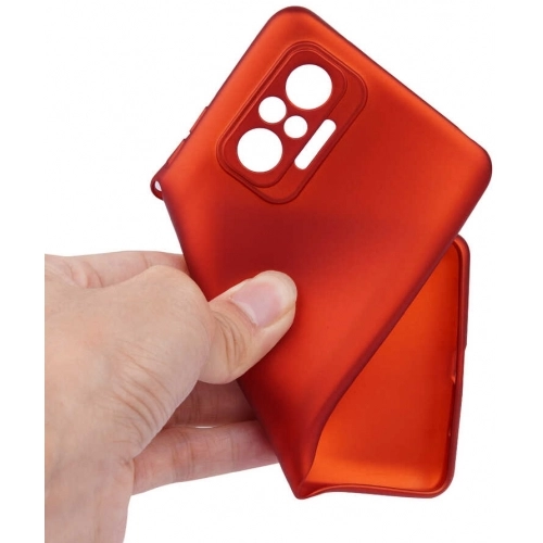 Xiaomi Redmi Note 10 Pro Kılıf İnce Soft Mat Renkli Esnek Silikon Kapak - Siyah