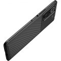 Xiaomi Redmi Note 10 Pro Kılıf Silikon Parmak İzi Bırakmayan Karbon Soft Negro Kapak - Siyah