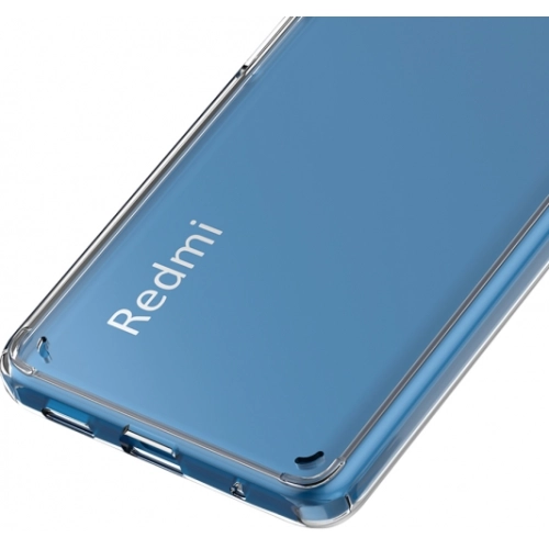 Xiaomi Redmi Note 10 Pro Kılıf Korumalı Kenarları Silikon Arkası Sert Coss Kapak - Şeffaf