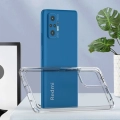 Xiaomi Redmi Note 10 Pro Kılıf Korumalı Kenarları Silikon Arkası Sert Coss Kapak  - Şeffaf