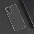 Xiaomi Redmi Note 10 Pro Kılıf Kamera Korumalı Esnek Silikon Kapak - Şeffaf