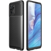 Xiaomi Redmi Note 10s Kılıf Silikon Parmak İzi Bırakmayan Karbon Soft Negro Kapak - Siyah