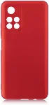 Xiaomi Redmi Note 11 5G Kılıf İnce Mat Esnek Silikon - Kırmızı