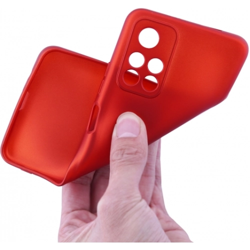 Xiaomi Redmi Note 11 5G Kılıf İnce Soft Mat Renkli Esnek Silikon Kapak - Lacivert