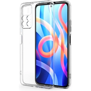 Xiaomi Redmi Note 11 5G Kılıf Kamera Korumalı Esnek Silikon Kapak - Şeffaf