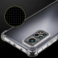 Xiaomi Redmi Note 11 Kılıf Silikon Köşe Korumalı Airbag Darbe Emici Kapak - Şeffaf
