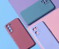 Xiaomi Redmi Note 11 Kılıf İçi Kadife Mat Mara Lansman Silikon Kapak  - Lacivert
