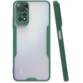 Xiaomi Redmi Note 11 Kılıf Renkli Silikon Kamera Lens Korumalı Şeffaf Parfe Kapak - Yeşil